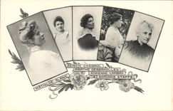 CPA Mathilde Alanic Chabrol Marthe Desbarolles Adrienne Cambry Baronne Staffe 