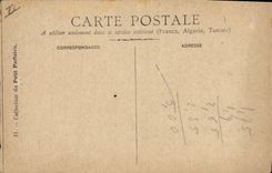 Postal Fantasia Abanico Español