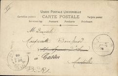 Postal Fantasia Abanico Mujer Mieris