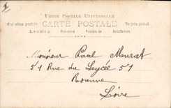 Postal Fantasia Abanico Ópera Cómica llevan