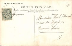 Postal Fantasia Abanico Marthyl