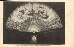 Postal Fantasia Abanico del Mariscal Jourdan Tragaluz del Mariscal Jourdan Tabaco