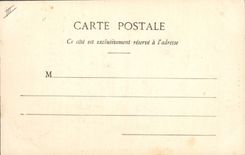 Postal Fantasia Abanico del Mariscal Jourdan Tragaluz del Mariscal Jourdan Tabaco