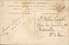 Postal Fantasia Abanico Myriel