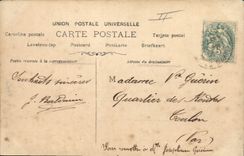 Postal Fantasia Mujer Cartas Carta G