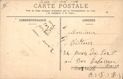 CPA Corrida Course de taureaux Chute du Picador