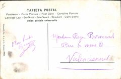 Vintage Postcard Bullfight Bullfight Peticion of the Lava