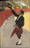 Vintage Postcard Bullfight Bullfight a brindis