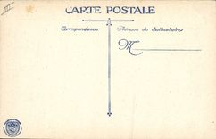 CPA Militaria Thiery Aine Marseille Dechargement d'une piece 