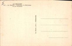 CPA Folklore Le Folgoet Au pardon Costumes de Kerlouan et de Guisseny