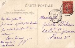 CPA Folklore Frere et soeur