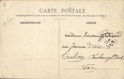 CPA Folklore Costume de Baud