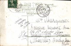 CPA Fantaisie Fleurs Colombe 