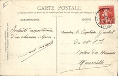 CPA Vallee de la Vesubie Cime des Gelas versant Ouest En hiver 