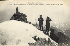 CPA Alpinisme Le Grand Cimon de Rabuons Vallee de Tinee