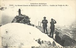 CPA Alpinisme Le Grand Cimon de Rabuons Vallee de Tinee