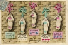 CPA Fantaisie Enfants Bebes 