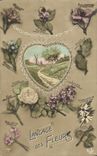 CPA Fantaisie Le langage des Fleurs 