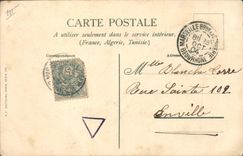 CPA Fantaisie Le langage des Fleurs 