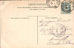 CPA Fantaisie Le langage des Fleurs 