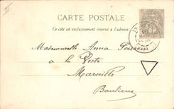 CPA Fantaisie Le langage des Fleurs 