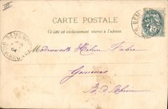 CPA Fantaisie Le langage des Fleurs 