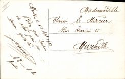 CPA Fantaisie Le langage des Fleurs 