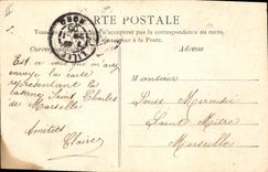 Vintage Postcard Rules of Desrousseaux Square Dutilleul