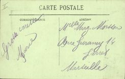 Vintage Postcard Palmiers Collects dates the modes