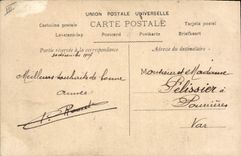 Vintage Postcard Fantasy Woman Myriel Range