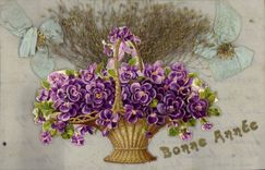 CPA Fantaisie Fleurs 