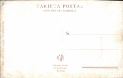 CPA Corrida Course de taureaux Bertuchi 