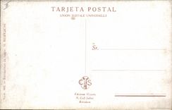 CPA Corrida Course de taureaux Bertuchi 