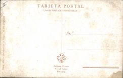 CPA Corrida Course de taureaux Bertuchi 