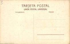 Postal Corrida Corrida de toros Caida AL descubierto allí coleo