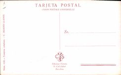 Postal Corrida Corrida de toros Ruano Llopis