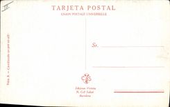 Postal Corrida Corrida de toros Cambiando el por en still