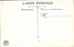 CPA Militaria Une batterie de 130mm Canons 