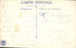 CPA Militaria General Sarrail 