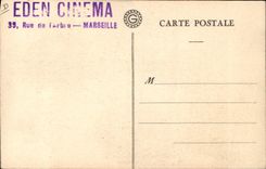 Modern Postcard Biscot Cinema in Orphan the Large Romance Movies of louis Feuillade Camel SIGNAL