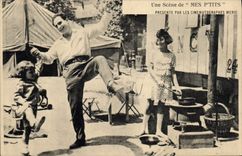 Modern Postcard Cinema a scene of My Small Meric