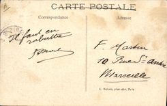 Vintage Postcard Paris Theater Champs Elysées the Marigny theater