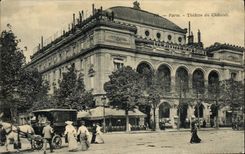 CPA Theatre du Chatelet Paris 
