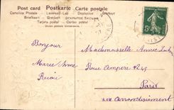 CPA Fantaisie Fleurs Colombes 