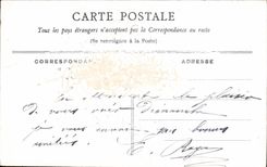 CPA Fantaisie Fleurs Colombes Paques 