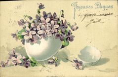 CPA Fantaisie Fleurs 