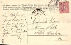 CPA Fantaisie Fleurs Automobile 