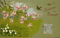 CPA Fantaisie Fleurs 