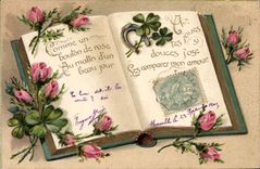 CPA Fantaisie Fleurs 