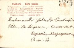 CPA Fantaisie Fleurs Colombes 